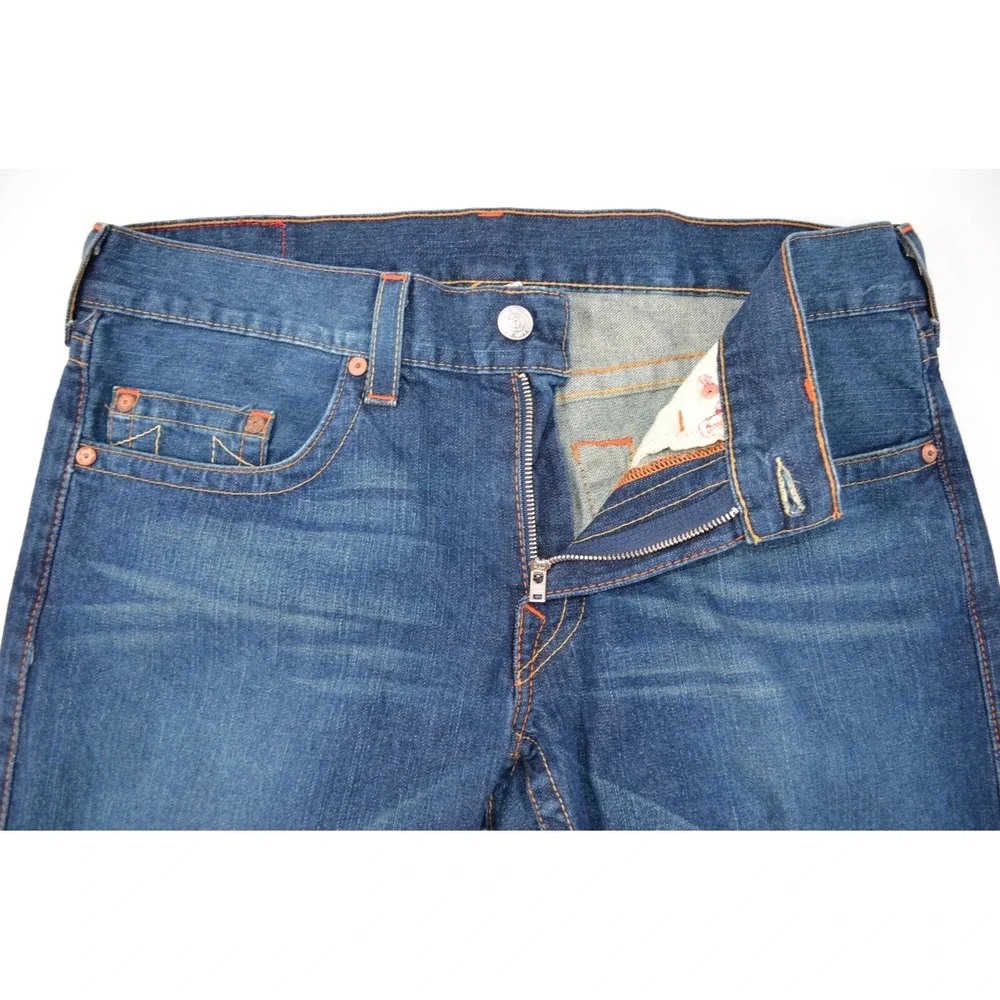 True Religion Blue‎ Jeans Bobby Men's 36x34 Inseam 34.5